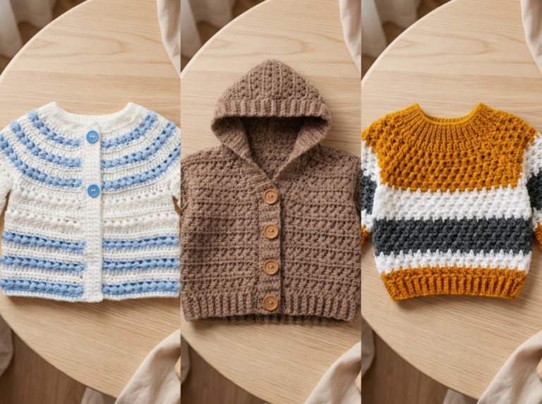 Crochet Baby Sweater