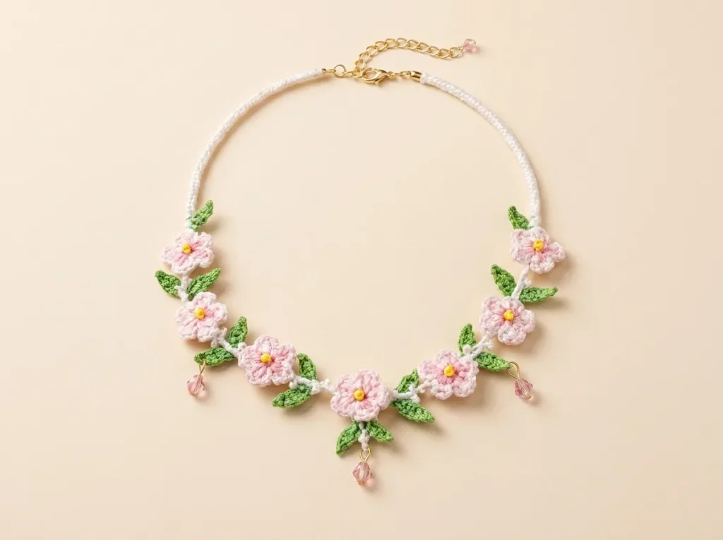 Crochet Necklace Pattern