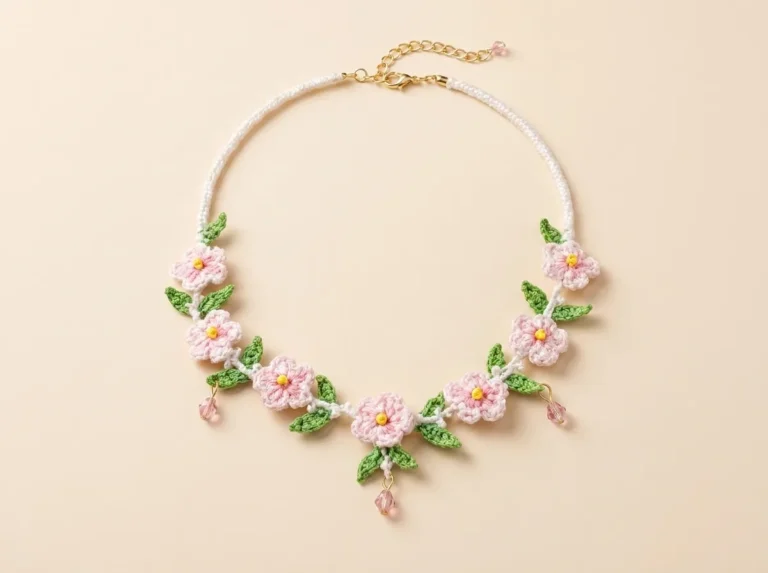 Crochet Necklace Pattern