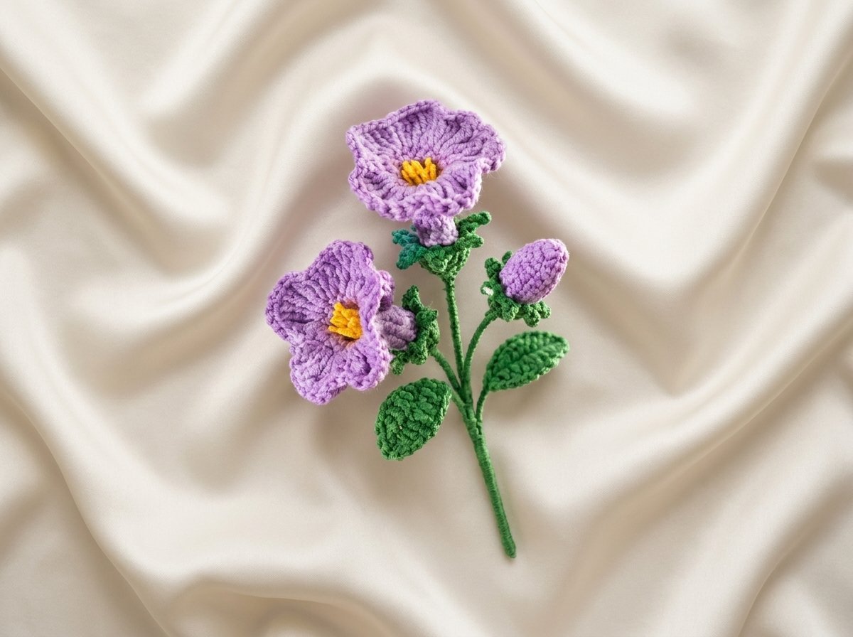 crochet grandiflora flower