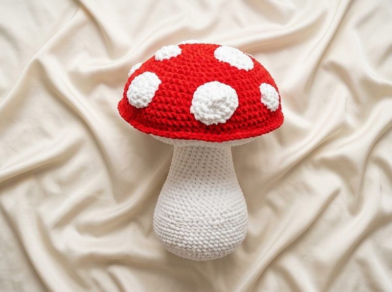Giant Red White Mushroom