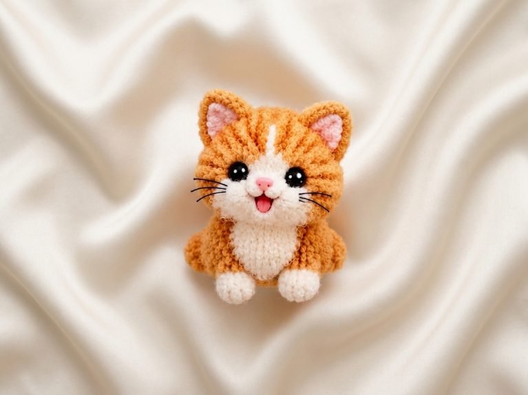 Yarn Cat Figures